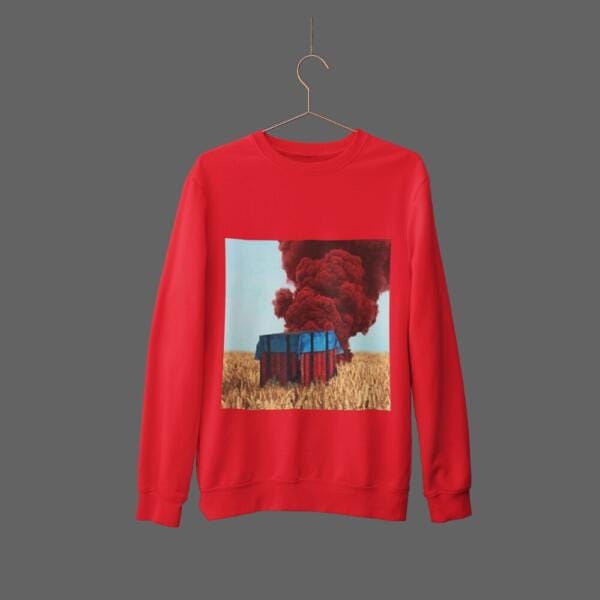 Airdrop Sweatshirt Red
