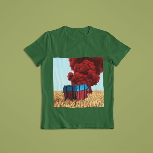 Airdrop T-shirt Bottle Green