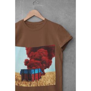 Airdrop T-shirt Brown