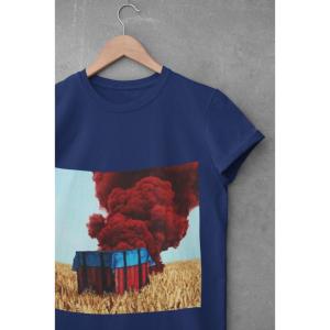 Airdrop T-shirt Navy Blue