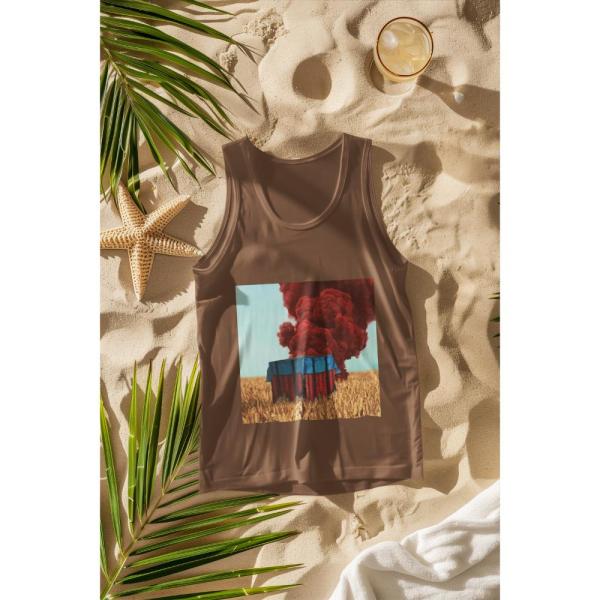 Airdrop Tank Top Brown