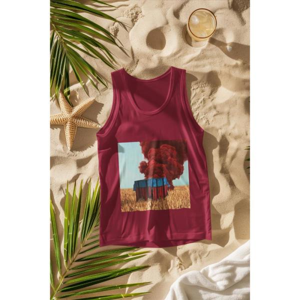 Airdrop Tank Top Maroon