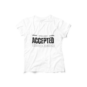 Apology Accepted Access Denied T-shirt White