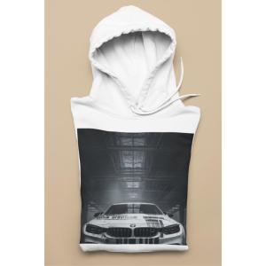 Bmw M4 Hoodie White