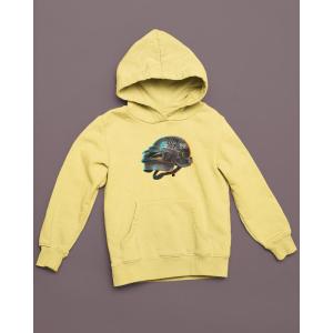 Born To Loot Hoodie Beige