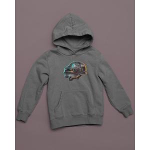 Born To Loot Hoodie Grey
