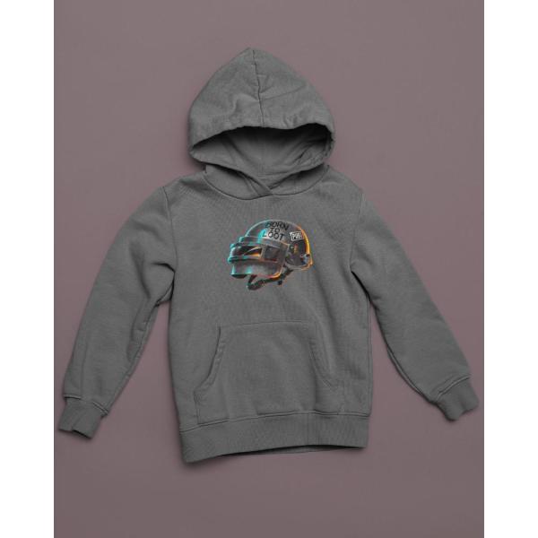 Born To Loot Hoodie Grey