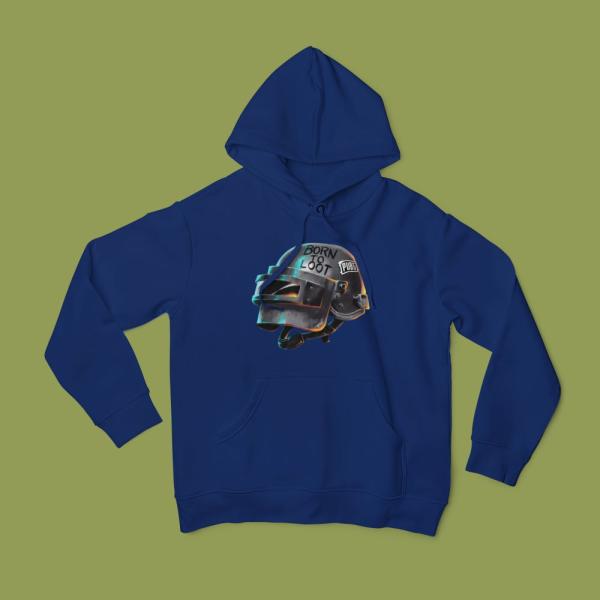 Born To Loot Hoodie Navy Blue