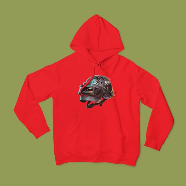Born To Loot Hoodie Red