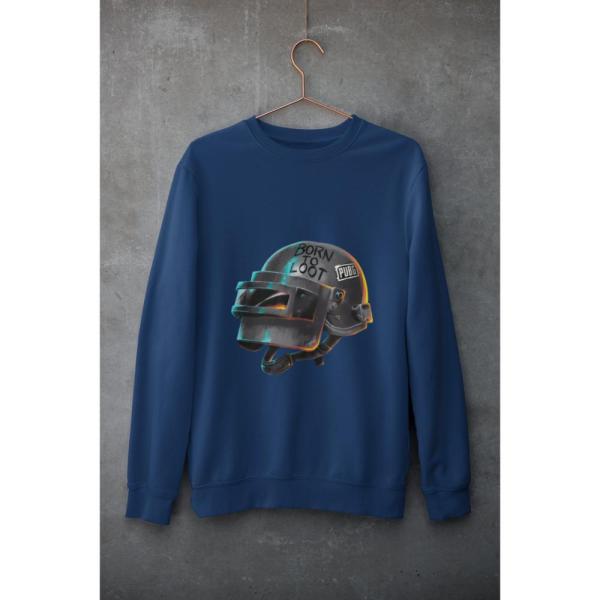 Born To Loot Sweatshirt Navy Blue