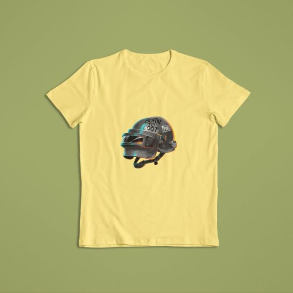 Born To Loot T-shirt Beige