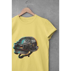 Born To Loot T-shirt Beige