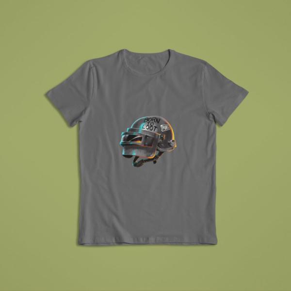 Born To Loot T-shirt Grey