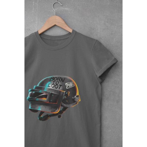 Born To Loot T-shirt Grey
