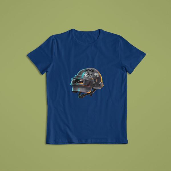 Born To Loot T-shirt Navy Blue