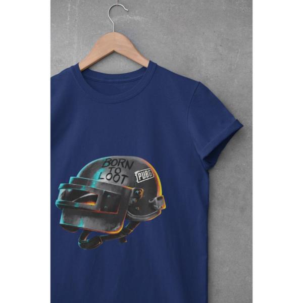 Born To Loot T-shirt Navy Blue