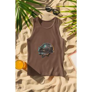 Born To Loot Tank Top Brown