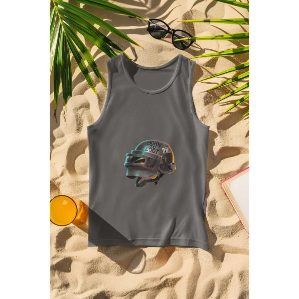 Born To Loot Tank Top Grey