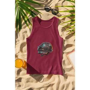 Born To Loot Tank Top Maroon