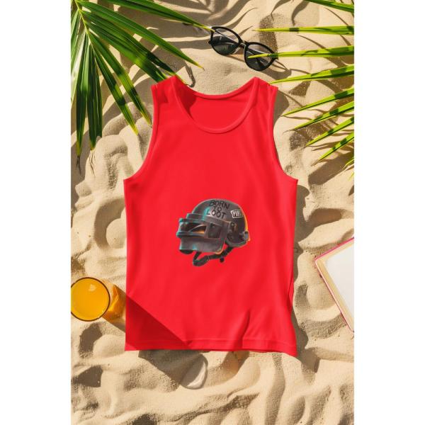 Born To Loot Tank Top Red