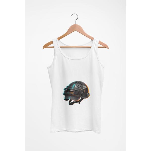 Born To Loot Tank Top White Born To Loot Tank Top White