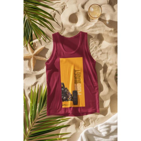 Buggy Tank Top Maroon