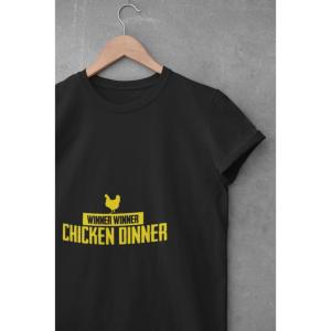 Chicken Dinner T-shirt Black