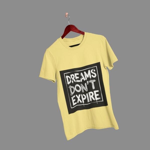 Dreams Don't Expire T-Shirt Beige