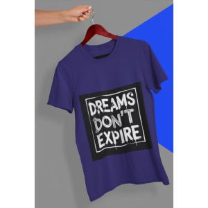 Dreams Don't Expire T-Shirt Blue