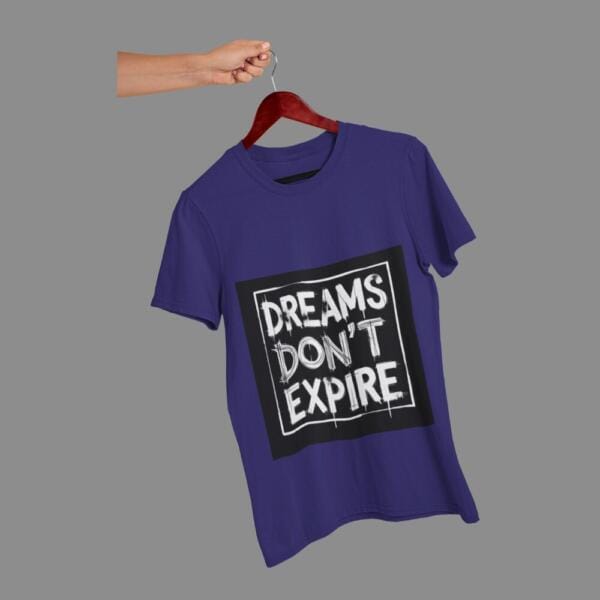 Dreams Don't Expire T-Shirt Navy Blue