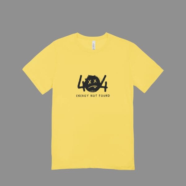 Energy Not Found T-Shirt Beige