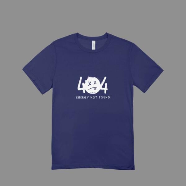 Energy Not Found T-Shirt Navy Blue