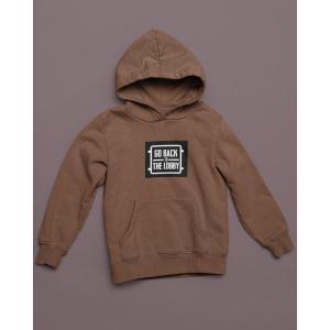Go Back To The Lobby Hoodie Brown