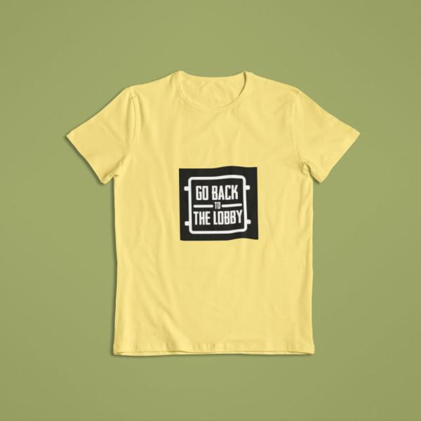 Go Back To The Lobby T-shirt Beige