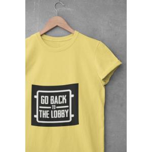 Go Back To The Lobby T-shirt Beige