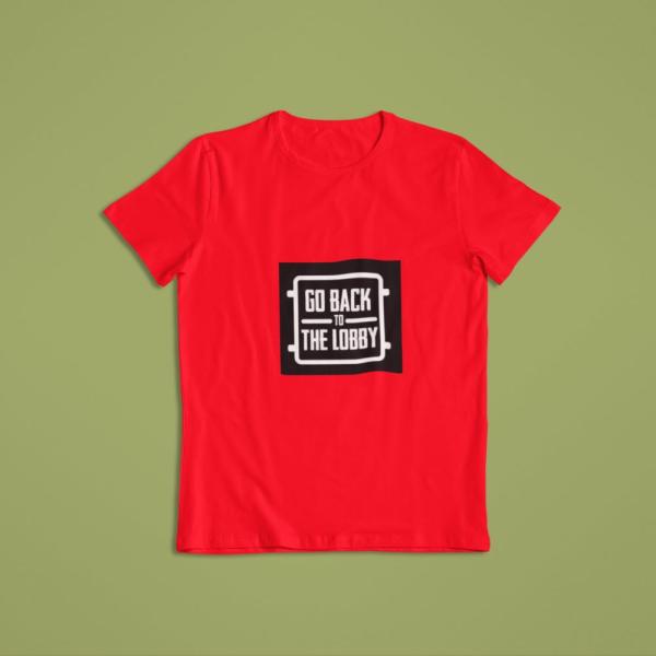 Go Back To The Lobby T-shirt Red