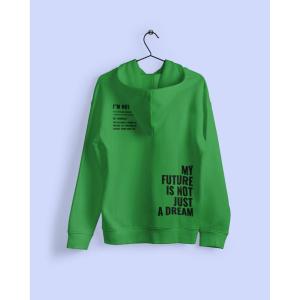 I'M Not Average Hoodie Green