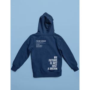 I'M Not Average Hoodie Navy Blue