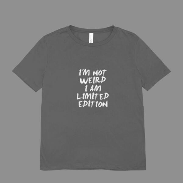 I'm Not Weird T-Shirt Grey