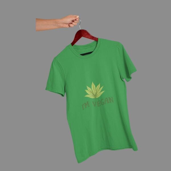 I'm Vegan T-Shirt Green