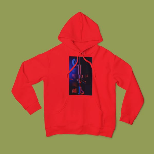 M416 Hoodie Red