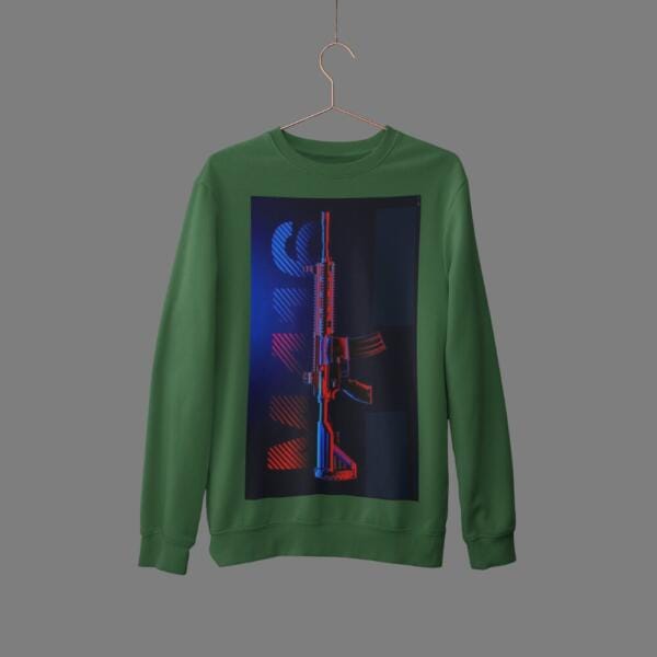 M416 Sweatshirt Bottle Green