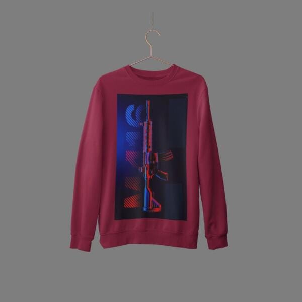 M416 Sweatshirt Maroon