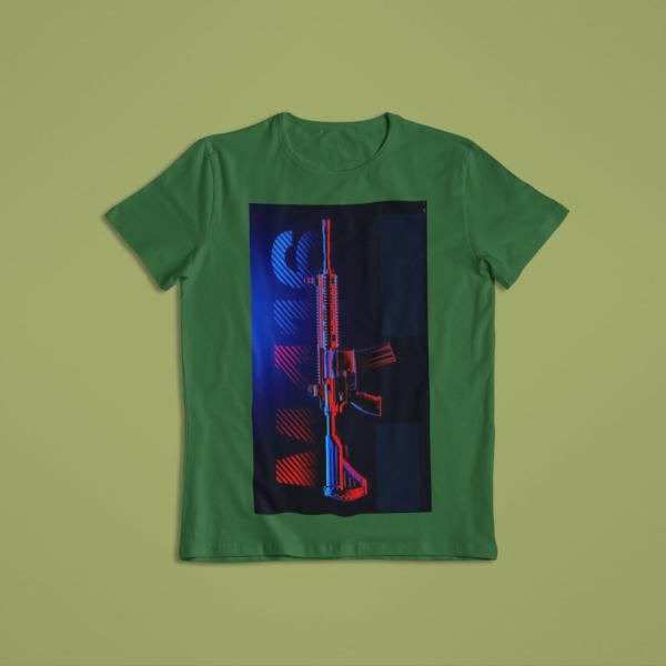 M416 T-shirt Bottle Green