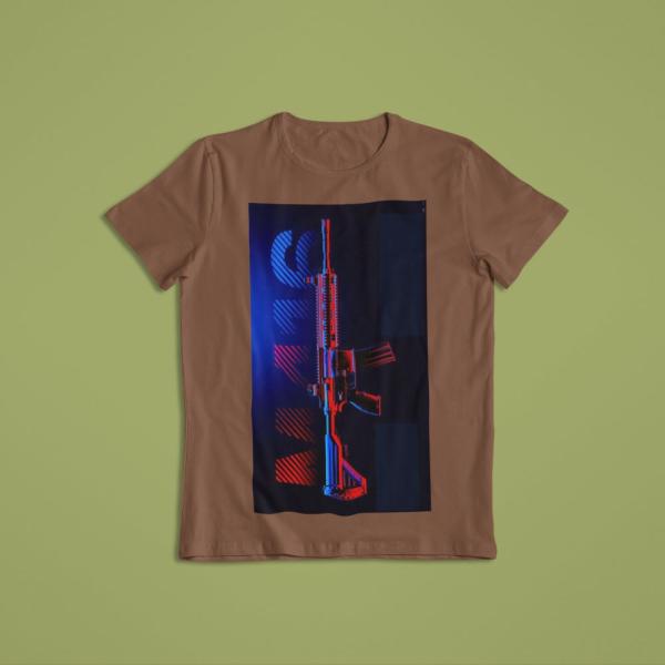 M416 T-shirt Brown