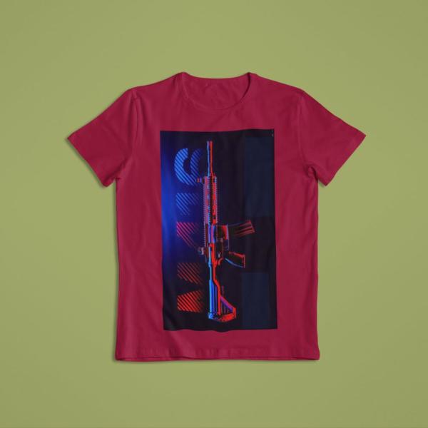 M416 T-shirt Maroon