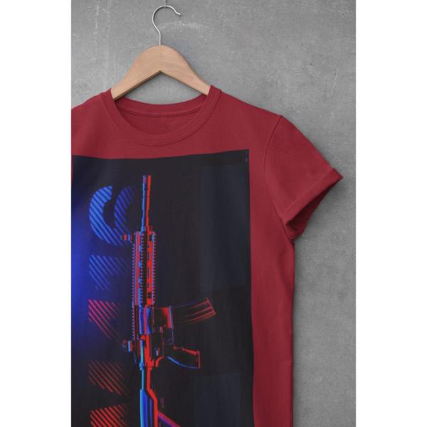 M416 T-shirt Maroon