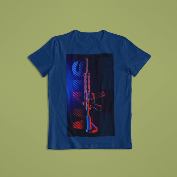 M416 T-shirt Navy Blue