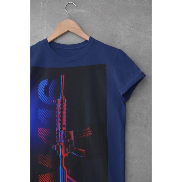 M416 T-shirt Navy Blue