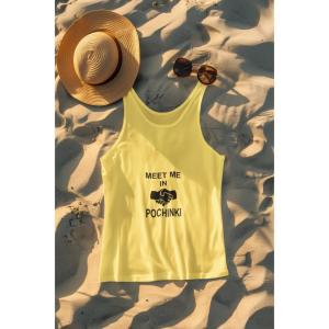 Meet Me In Pohinki Tank Top Beige